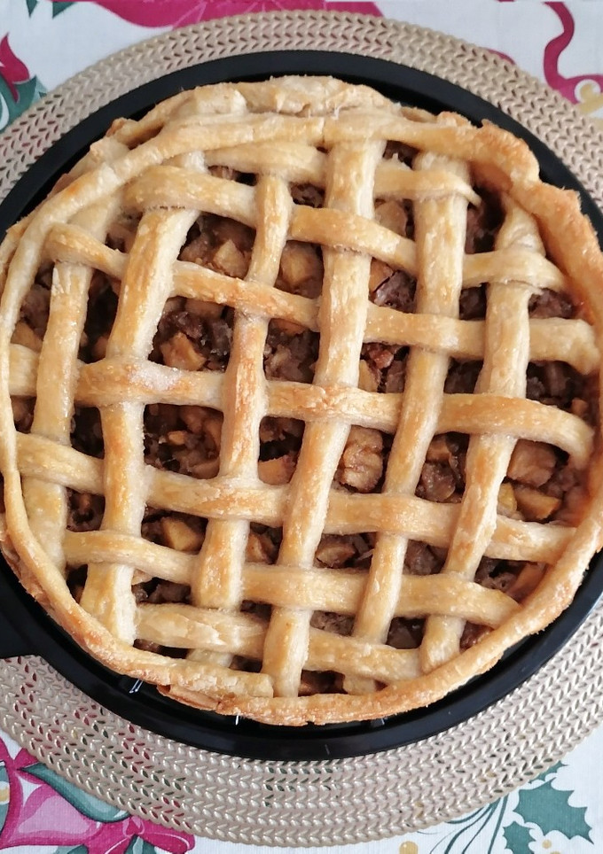 Una foto de Strudel de manzana 🍏🥧