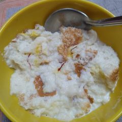 A picture of Milk pav.