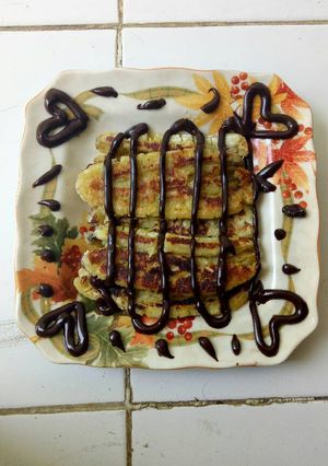 Foto resep Pisang Panggang dan Selai Coklat Homemade
