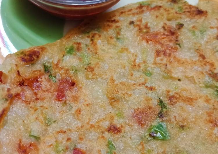 Bread uttapam