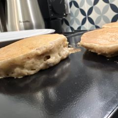 A picture of Fluffy Moist Banana Pancakes.