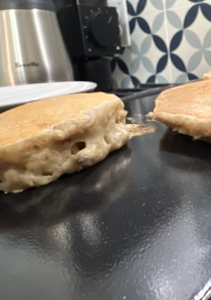 A picture of Fluffy Moist Banana Pancakes.