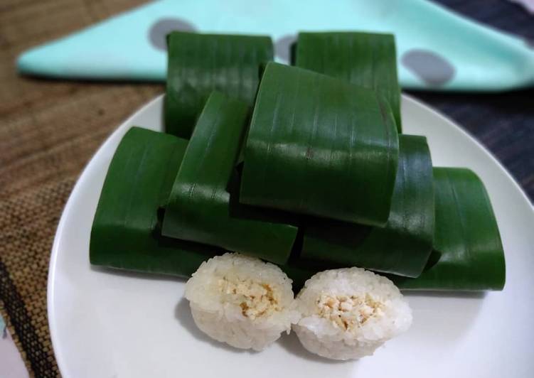 Resep Lemper isi ayam Anti Gagal