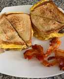 Sándwich de tortilla de huevo