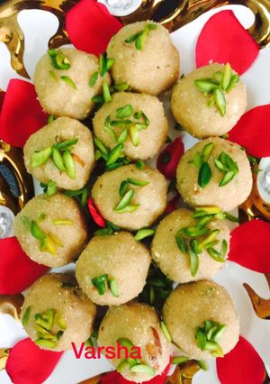 A picture of Churma Laddu.