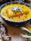 Velouté 🪹lentilles corail 🪸 cébette piments 🌶️ habanero 🌶️🌶️