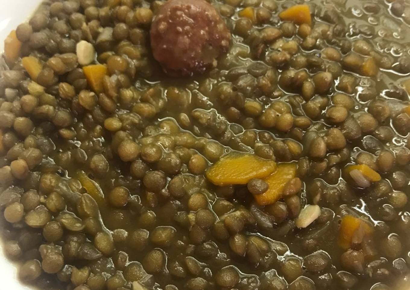 Lentejas con chorizo