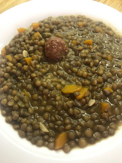 Una foto de Lentejas con chorizo