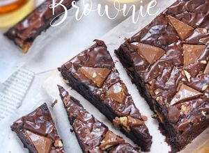 Foto resep Cashew SilverQueen Brownie