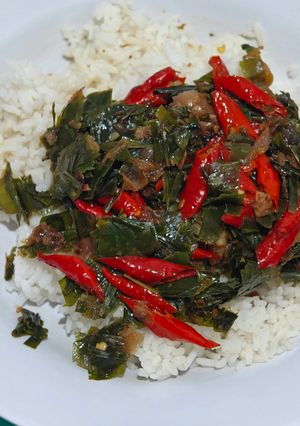 Foto resep Tumis Daun Kunyit