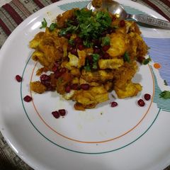 Bread chaat A picture of Bread chaat.