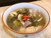 Hình ảnh của canh nấm lá giang