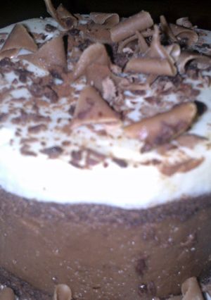 A picture of Sig's Chocolate Cheescake.