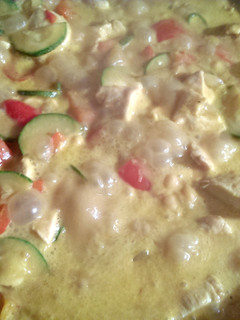A picture of Lisa's Coconut Curry.
