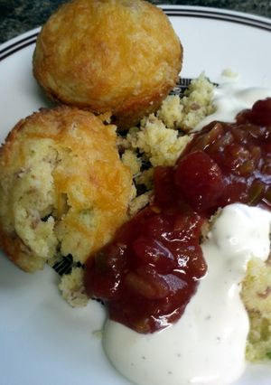 A picture of Scrumptious Jazzy Cornbread.