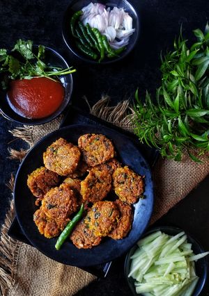 মচমচে ডালের বড়া রেসিপির প্রধান ছবি