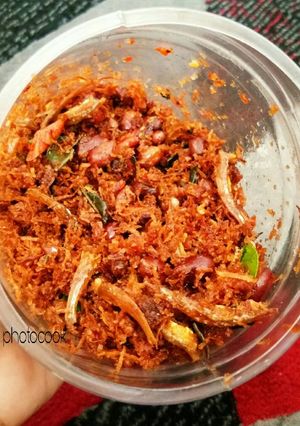 Foto resep Serundeng ubi