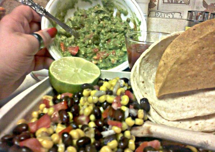 Recipe of Award-winning Juicee j&#39;s black bean &amp; corn salsa