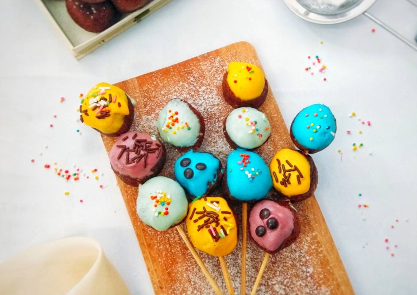 Sate Red Velvet Oliebollen