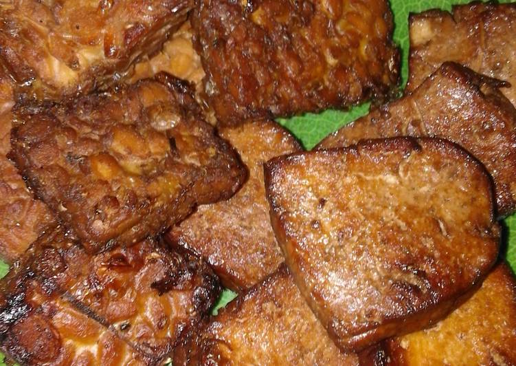 Tempe Tahu Bepangat lawan Kecap