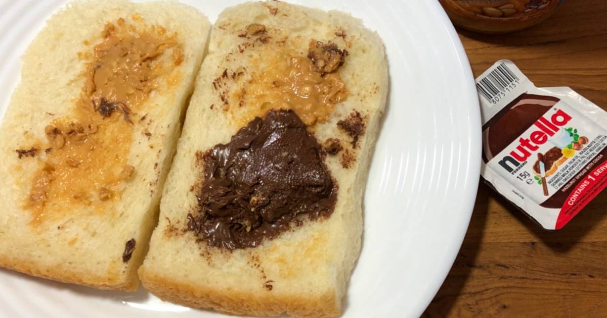 Resep Roti Tawar Dengan Selai Cokelat Dan Kacang Oleh Harwin Prahara