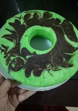 Foto resep Kue Bolu Pandan Keju