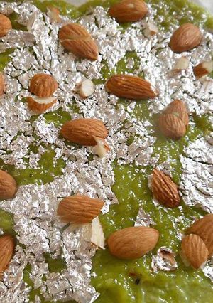 A picture of Dudhi Halwa.