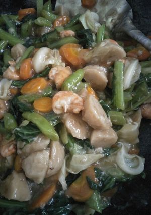 Foto resep Capjay ala saya.