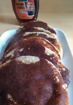 Une photo de Pancakes à la banane