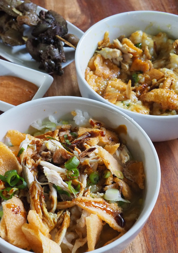 Foto resep Bubur ayam kuah kuning ala abang2