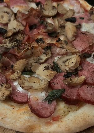 O poză a rețetei [Pizza] Blat de pizza super gustos.