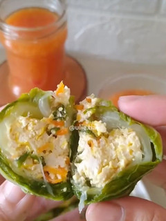 Foto resep Sawi Gulung Tahu Kukus