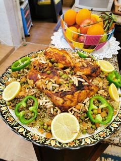 صورة لوصفة اوزي باللحمة المفرومة