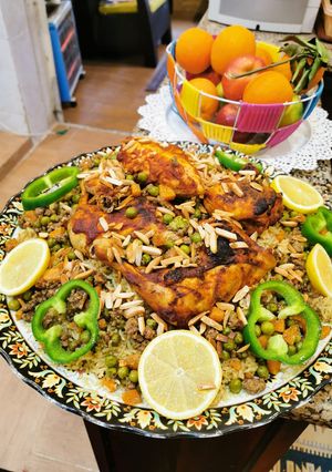 صورة لوصفة اوزي باللحمة المفرومة
