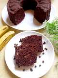 Banana Triple Choco Steamed Brownies (No Mixer)