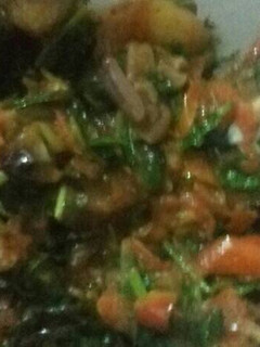 A picture of Wet fried beef.