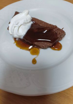 Una foto de Pumpkin chocolate cake