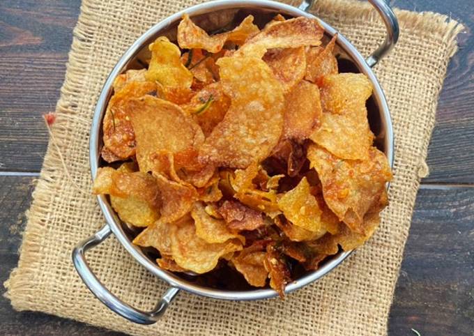 Keripik Kentang Balado Crispy