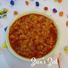A picture of Lauki Bharta/Bottle Gourd Mash.