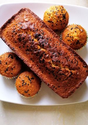 A picture of CORN BREAD/UGALI CAKE. 😋🍞.