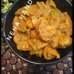 A picture of Chilli mushroom gravy.