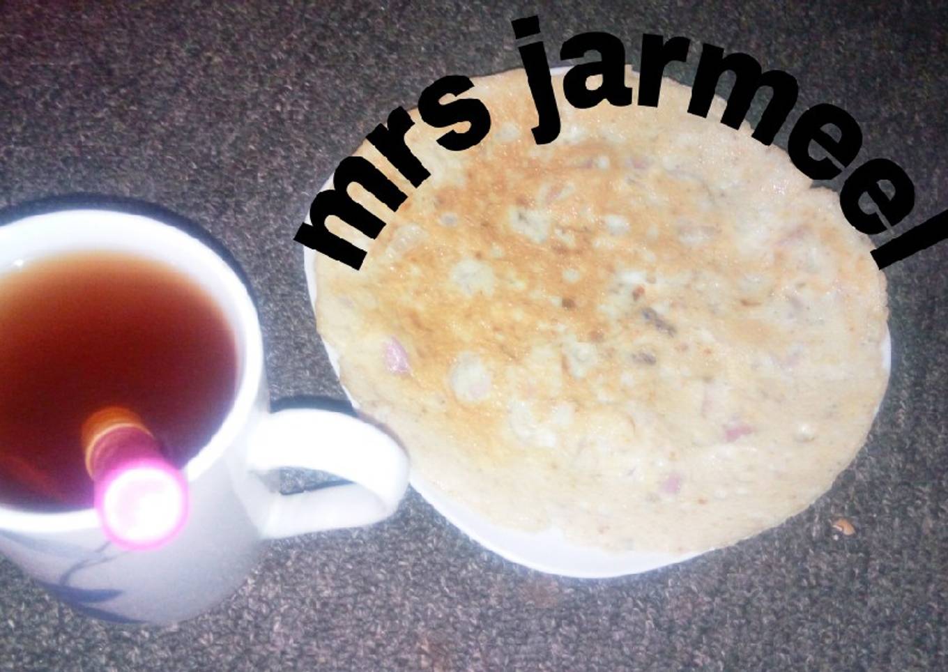 Tea with egg