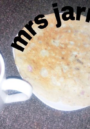 A picture of Tea with egg.