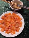 Saumon gravlax aux saveurs Asiatiques