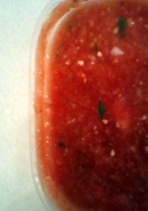 A picture of habanero salsa.