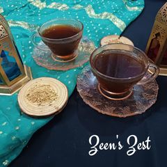 A picture of Sun Dried Orange Peel powder Tea.