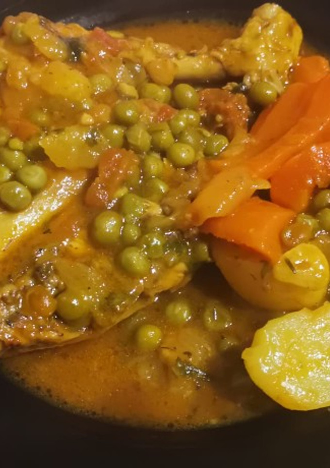 Una foto de Estofado de pollo