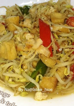 Foto resep Tumis taoge ikan asin