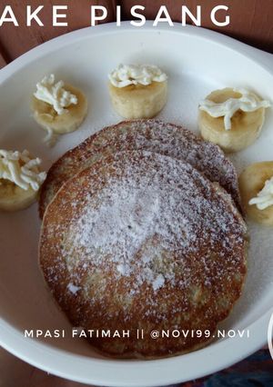Foto resep Pancake pisang mpasi