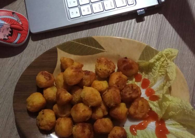 Cara Membuat Pom pom cheese potato yang Enak